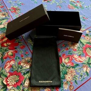 Dolce & Gabbana Sunglasses Box & Accessories